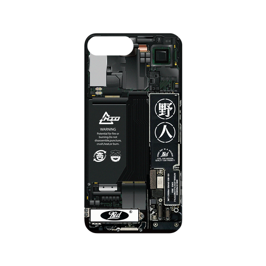 iPhone 8 Plus 犀牛盾Mod NX聯名設計款邊框背蓋兩用手機殼 KID - 透視KID野人
