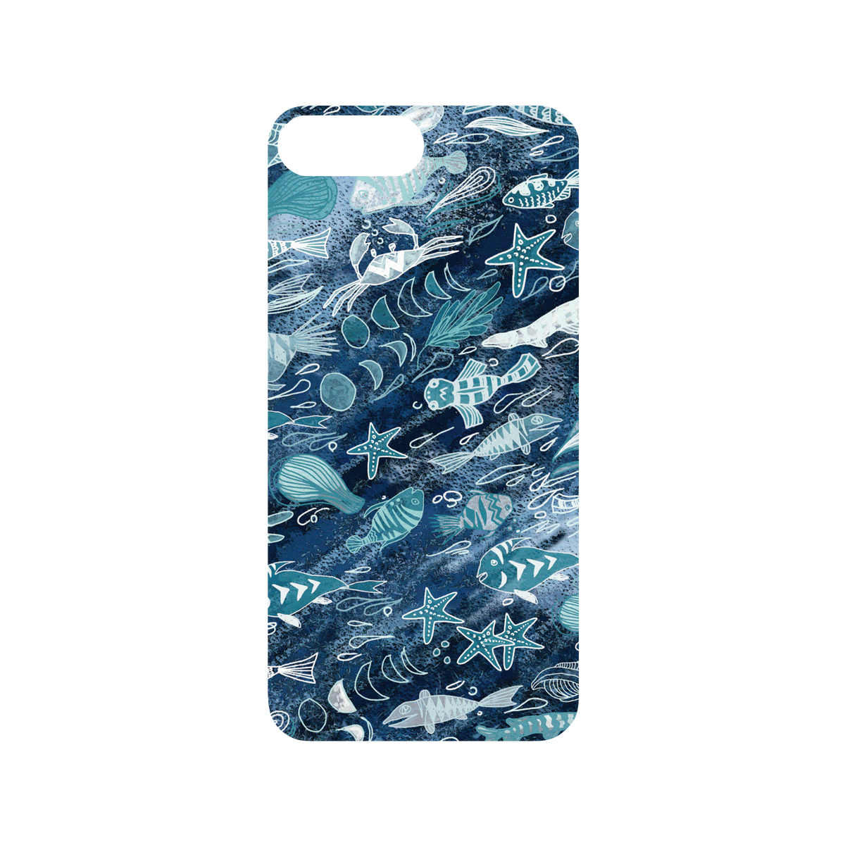 RhinoShield X WasangShow Mod NX iPhone 7 Plus Case - The Wave Backplate