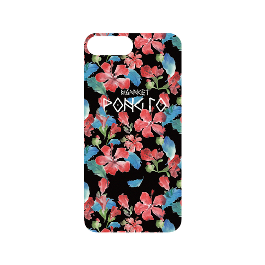 RhinoShield X WasangShow Mod NX iPhone 8 Plus Case - WAWA - Hibiscus Flower Black Backplate