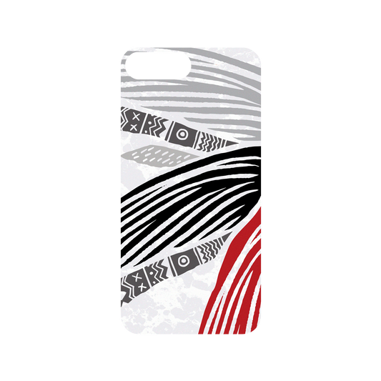 RhinoShield X WasangShow Mod NX iPhone 8 Plus Case - Ocean WAWA - Big Flying Fish Backplate