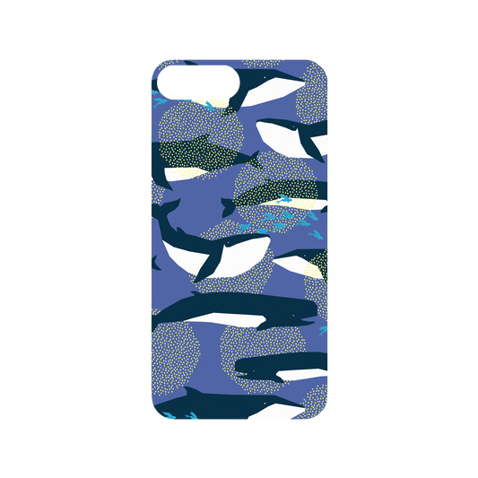 RhinoShield X WasangShow Mod NX iPhone 8 Plus Case - Ocean WAWA - Whale Backplate