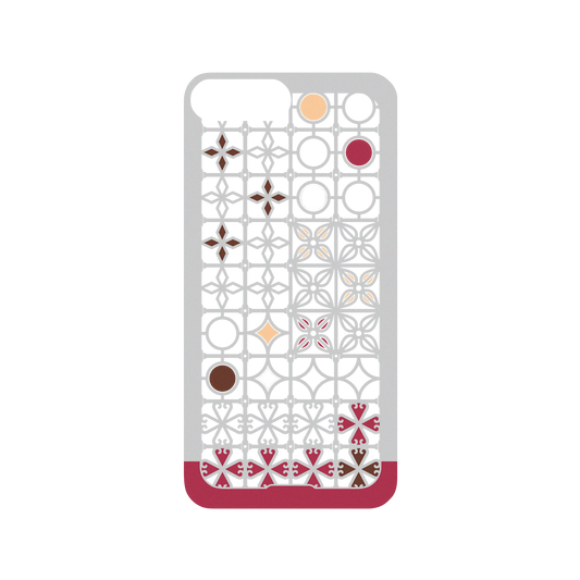 RhinoShield X OldHouseFace Mod NX iPhone 7 Plus Case - Taiwan's Window Guard - North Backplate
