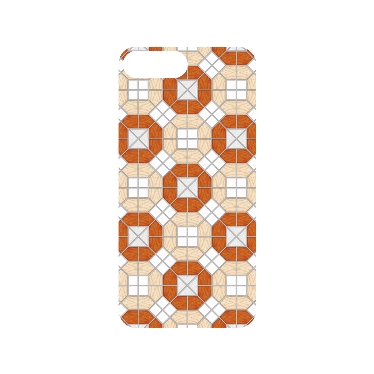 RhinoShield X OldHouseFace Mod NX iPhone 7 Plus Case - Mosaic - Lumber Store Backplate