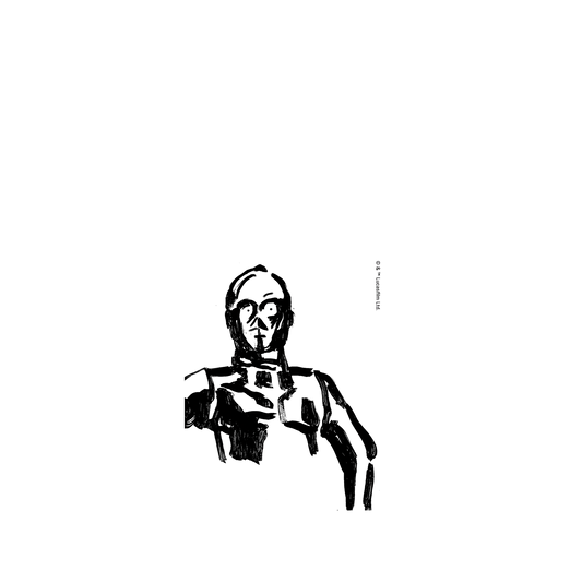 iPhone 8 Plus 犀牛盾Mod NX聯名設計款邊框背蓋兩用手機殼 StarWars 星際大戰系列 - C3PO-經典