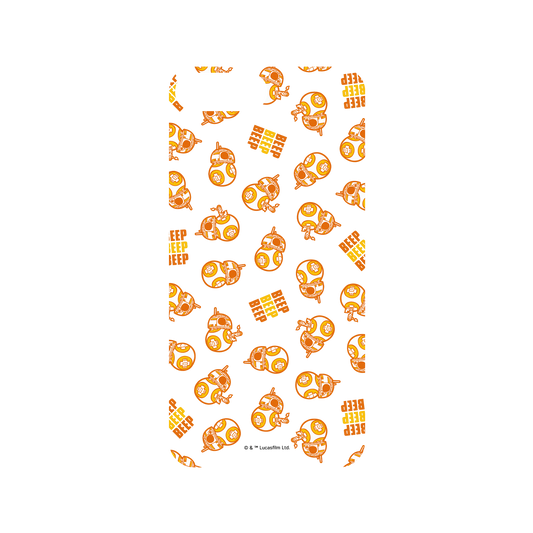 iPhone 8 Plus 犀牛盾Mod NX聯名設計款邊框背蓋兩用手機殼 StarWars 星際大戰系列 - Pattern BB8-Galaxy