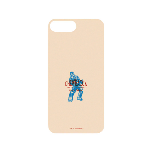 iPhone 8 Plus 犀牛盾Mod NX聯名設計款邊框背蓋兩用手機殼 StarWars 星際大戰9系列 - 小圖款-丘巴卡