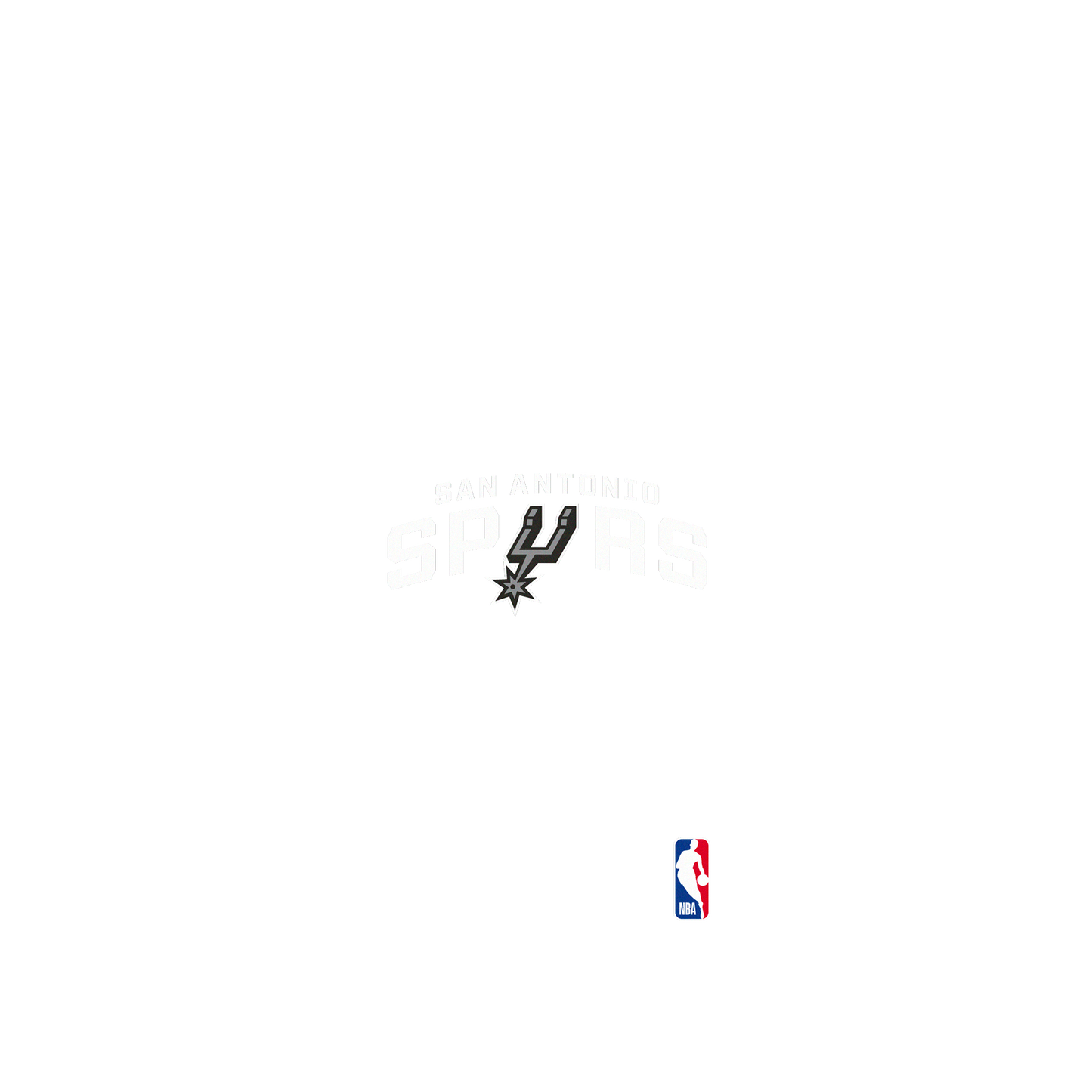 iPhone 8 Plus 犀牛盾Mod NX聯名設計款邊框背蓋兩用手機殼 NBA - Logo-聖安東尼奧馬刺 San Antonio Spurs - Light