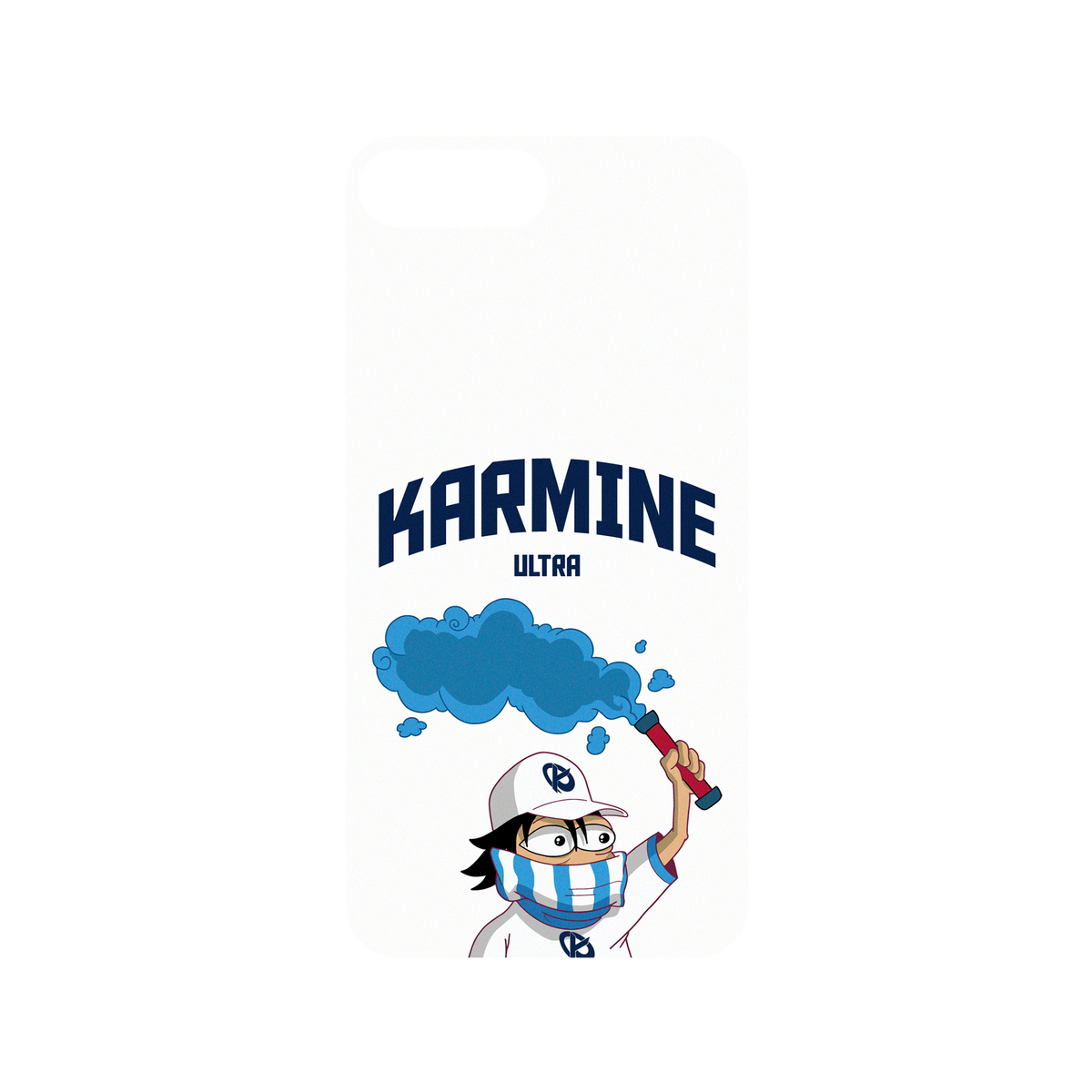 RhinoShield X Karmine Corp Mod NX iPhone 7 Plus Case - Emote Ultra Karmine (Blue) Backplate