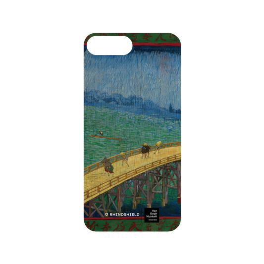 RhinoShield X Van Gogh Museum Mod NX iPhone 7 Plus Case - Bridge in the Rain (after Hiroshige) Backplate