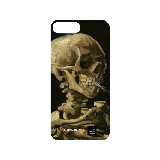 RhinoShield X Van Gogh Museum Mod NX iPhone 7 Plus Case - Head of a Skeleton with a Burning Cigarette Backplate