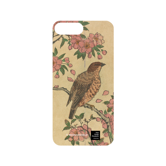 RHINOSHIELD X Van Gogh Museum  Mod NX iPhone 7 Plus Case - Cherry Blossoms and Shrike - Utagawa Hiroshige III Backplate