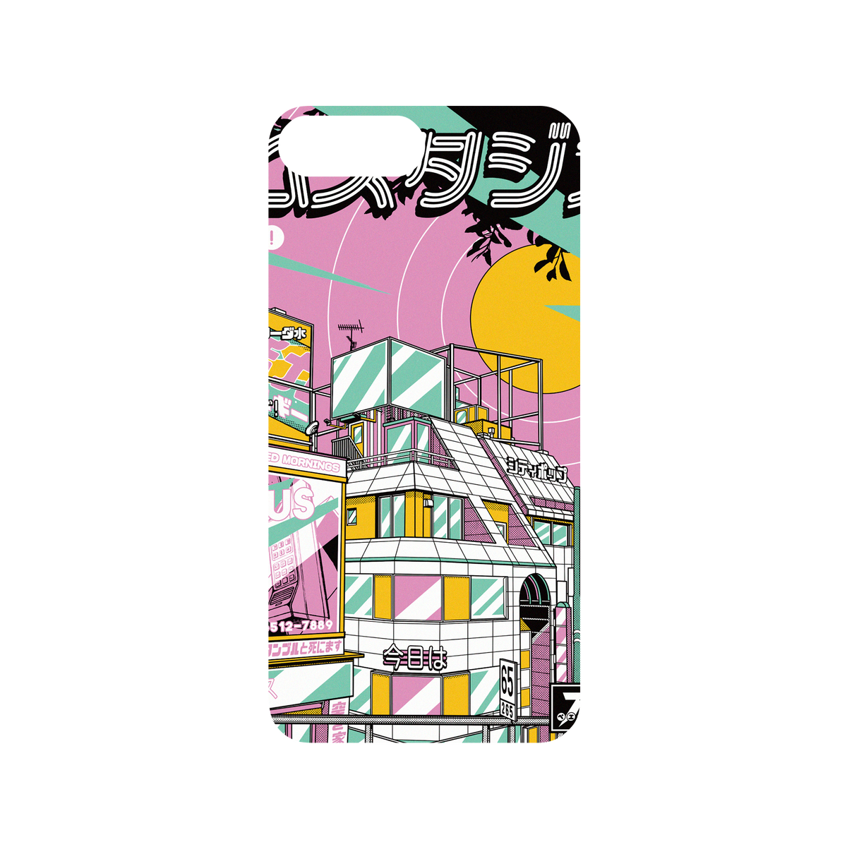 RhinoShield X Paiheme Studio Mod NX iPhone 8 Plus Case - City Backplate