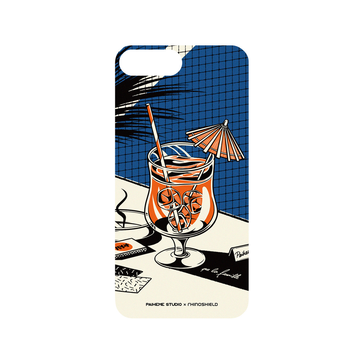 RhinoShield X Paiheme Studio Mod NX iPhone 8 Plus Case - Cocktail Normal Backplate