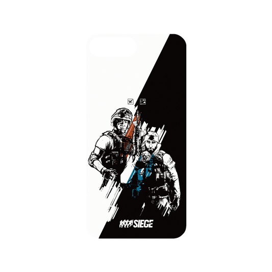 RhinoShield X 6: Siege Mod NX iPhone 8 Plus Case - Lesion and Buck Backplate