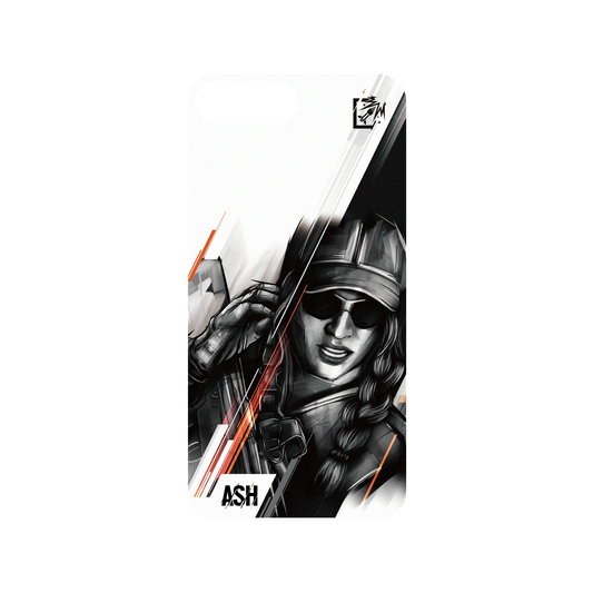 RhinoShield X 6: Siege Mod NX iPhone 8 Plus Case - Ash - Sketch Backplate