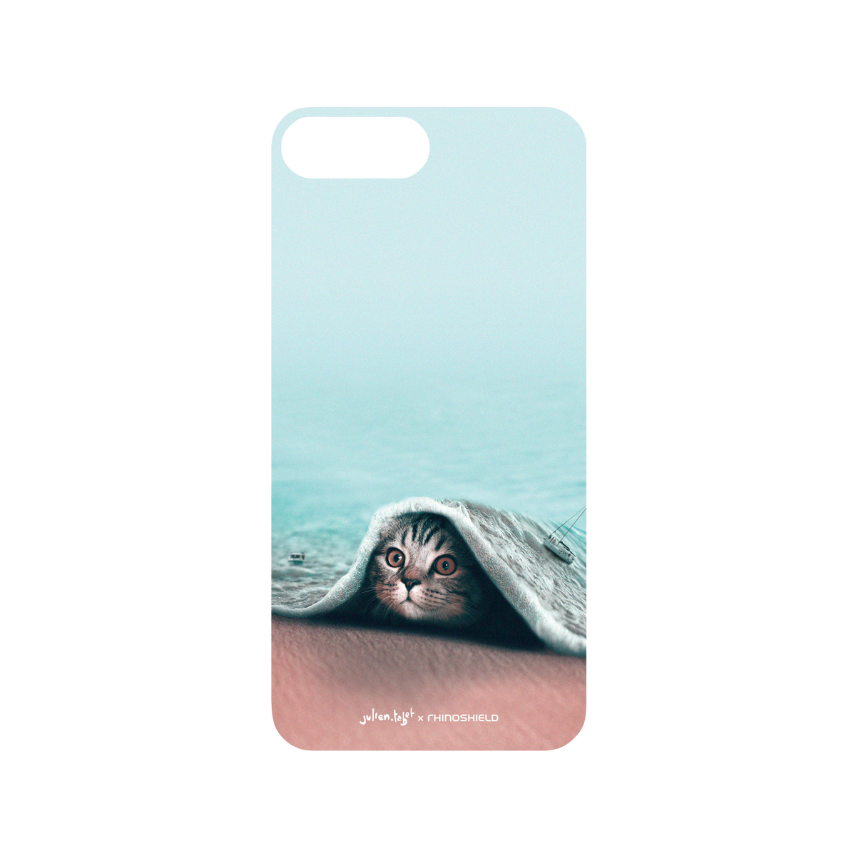RhinoShield X Julien Tabet Mod NX iPhone 8 Plus Case - Hidden Backplate