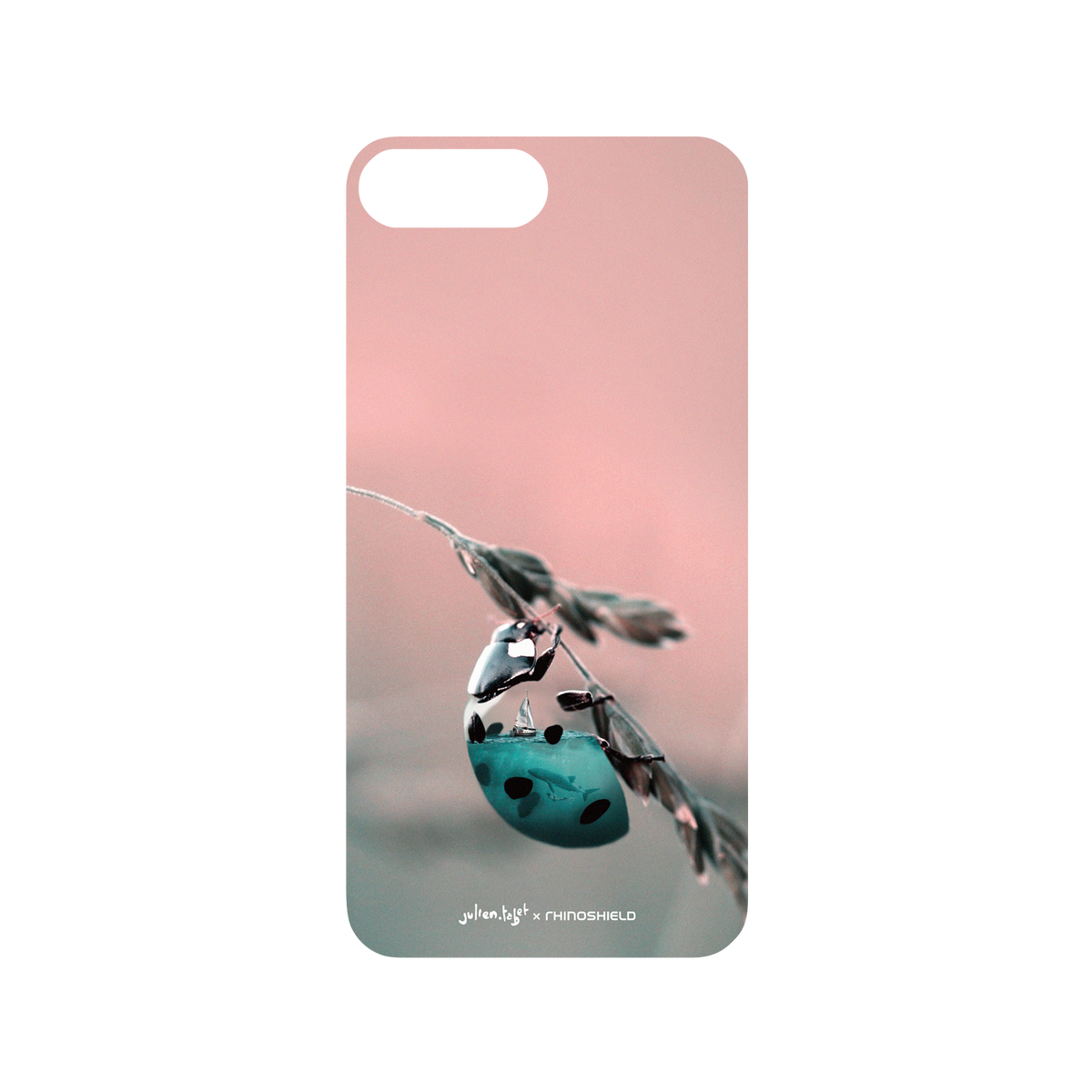RhinoShield X Julien Tabet Mod NX iPhone 8 Plus Case - LadyBug Backplate