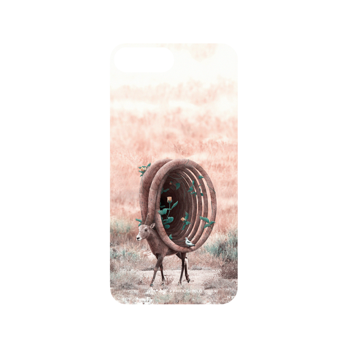 RhinoShield X Julien Tabet Mod NX iPhone 8 Plus Case - Wild Echoes Backplate