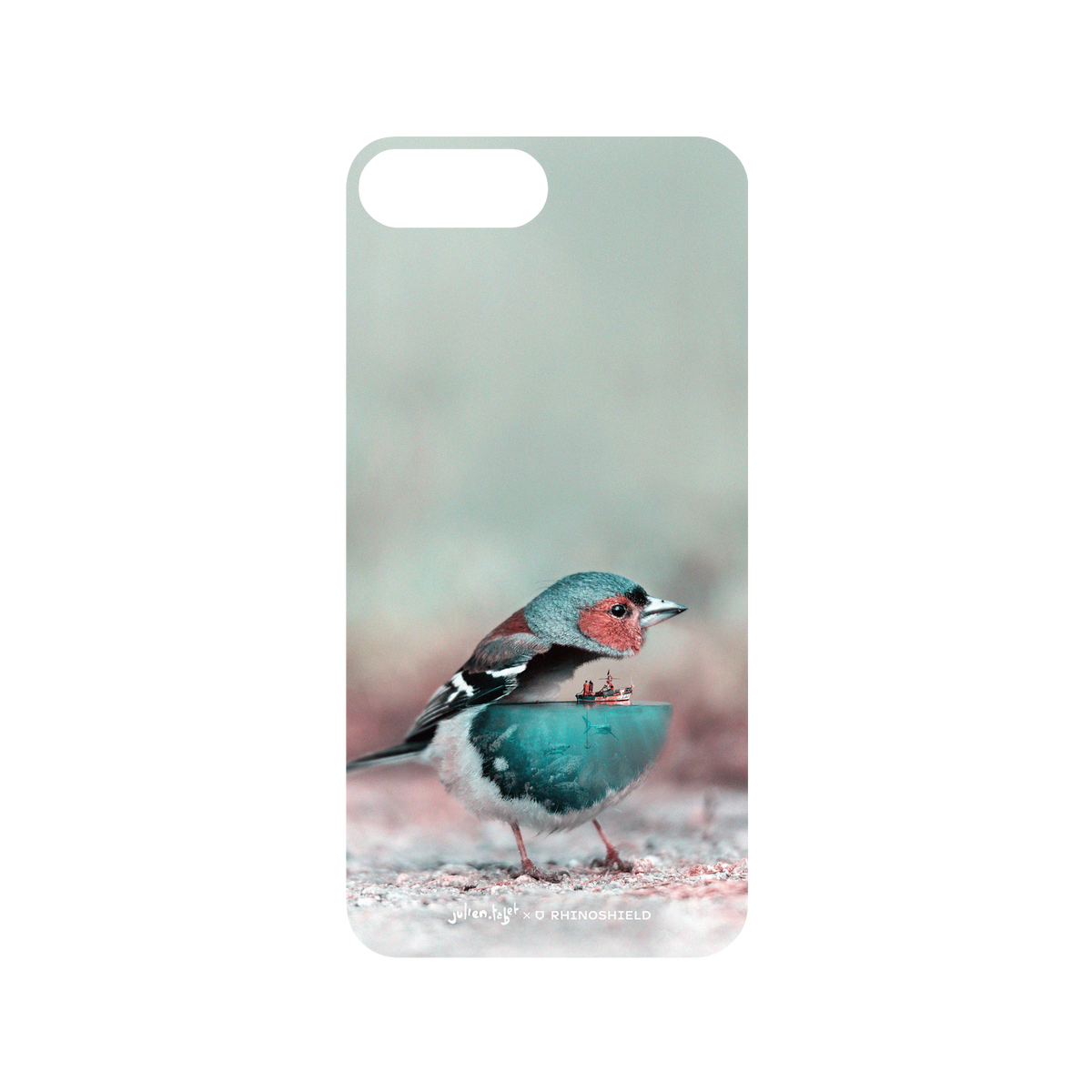 RhinoShield X Julien Tabet Mod NX iPhone 7 Plus Case - AquaBirdy Backplate