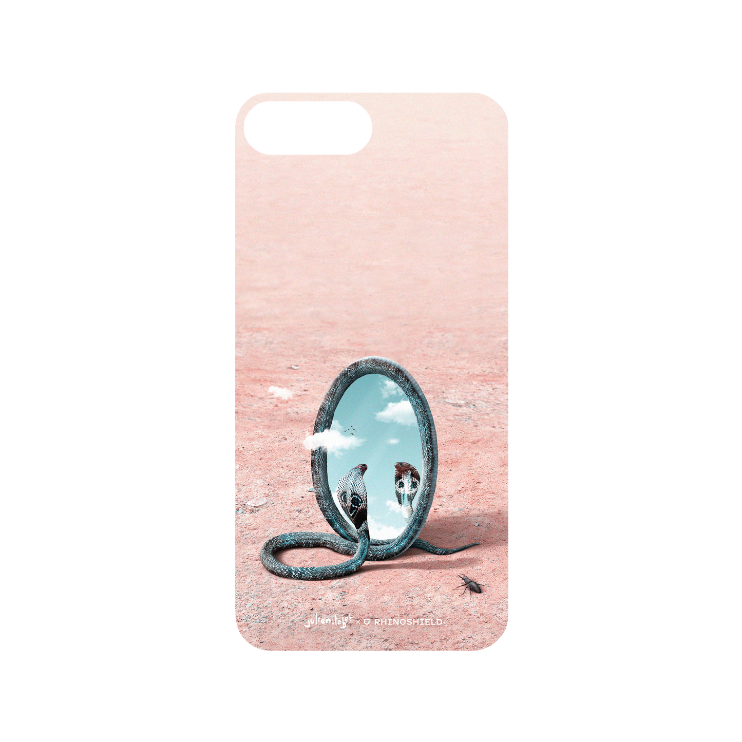 RhinoShield X Julien Tabet Mod NX iPhone 8 Plus Case - Spiritual Journey Backplate