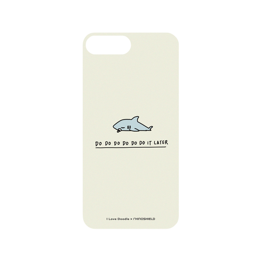 RhinoShield X I Love Doodle Mod NX iPhone 8 Plus Case - Dododo Do It Later Backplate