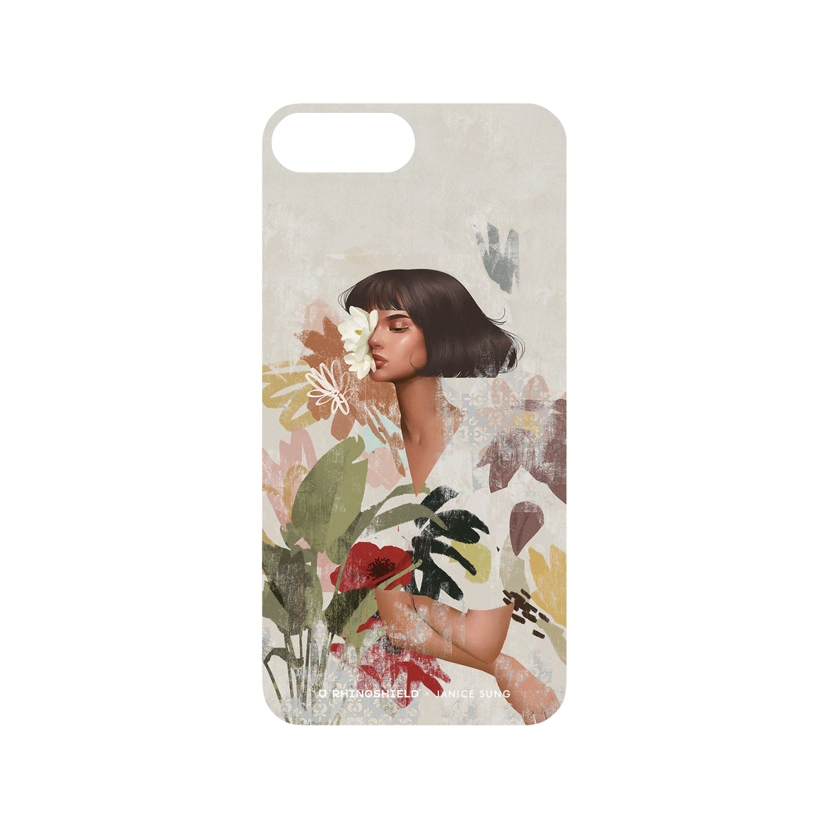 RhinoShield X Janice Sung Mod NX iPhone 8 Plus Case - Flora 2 Backplate