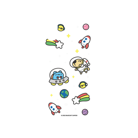 RhinoShield X BUGCAT CAPOO Mod NX iPhone X Case - Capoo's Space Adventures Backplate