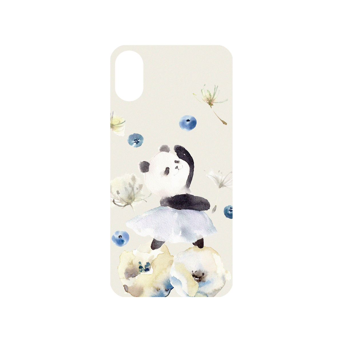 RhinoShield X Liang Feng Mod NX iPhone X Case - Panda Backplate