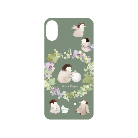 RhinoShield X Liang Feng Mod NX iPhone X Case - Busy penguin Backplate