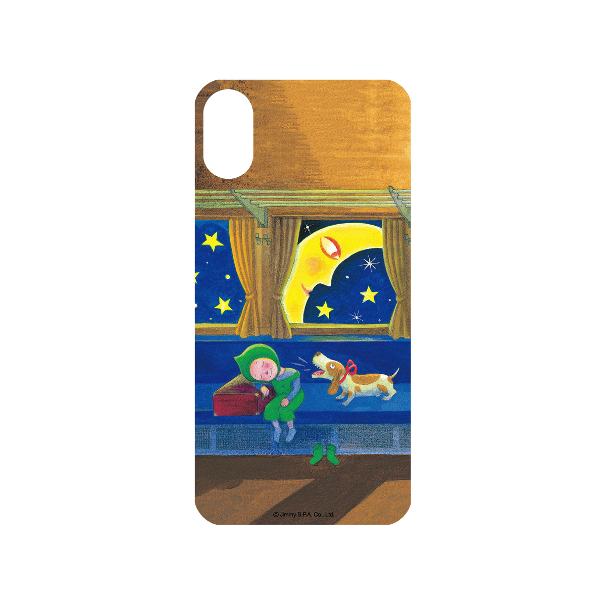RhinoShield X Jimmy Mod NX iPhone X Case - Kiss & Goodbye - Sleeping at Night Backplate