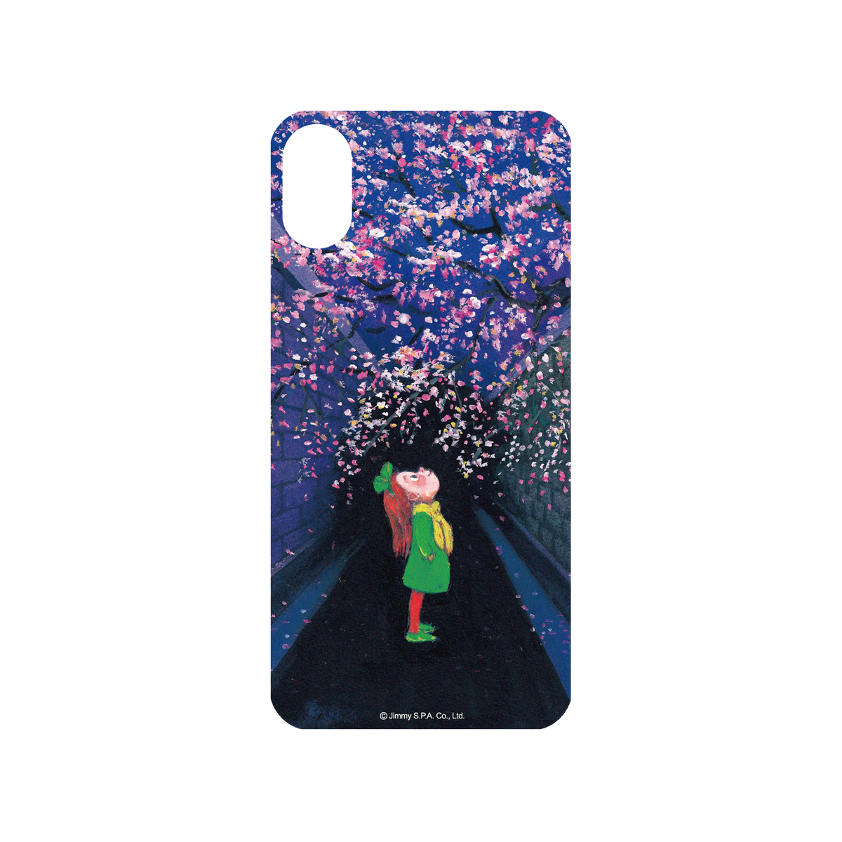 RhinoShield X Jimmy Mod NX iPhone X Case - Lucky Meeting You - Flowers Backplate
