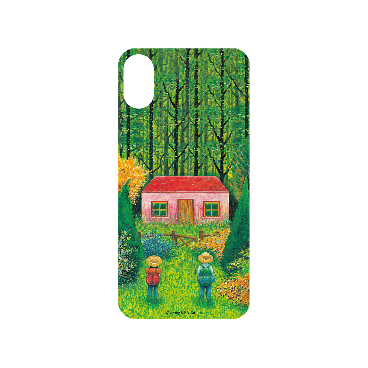 RhinoShield X Jimmy Mod NX iPhone X Case - Sky Full of Stars - Granpa's House Backplate