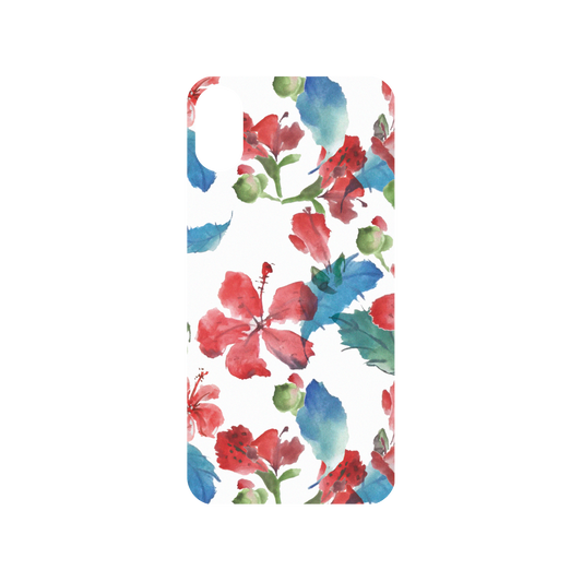 RhinoShield X WasangShow Mod NX iPhone X Case - WAWA - Hibiscus Flower White Backplate
