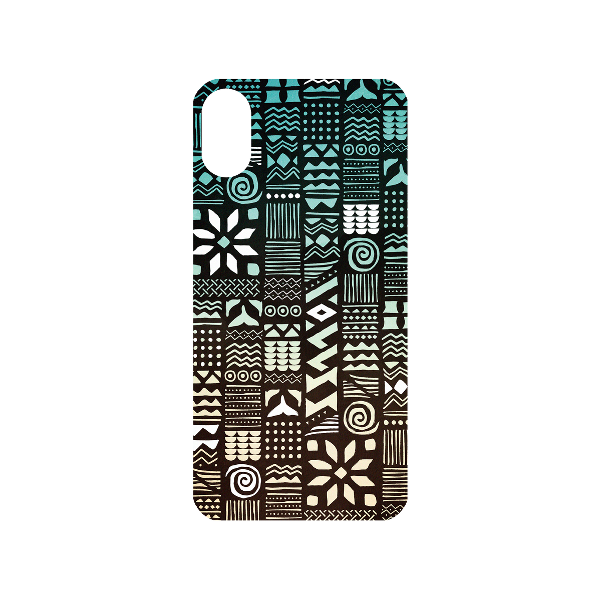 RHINOSHIELD X WasangShow Mod NX iPhone X Case - Seaman Totem - Black Backplate