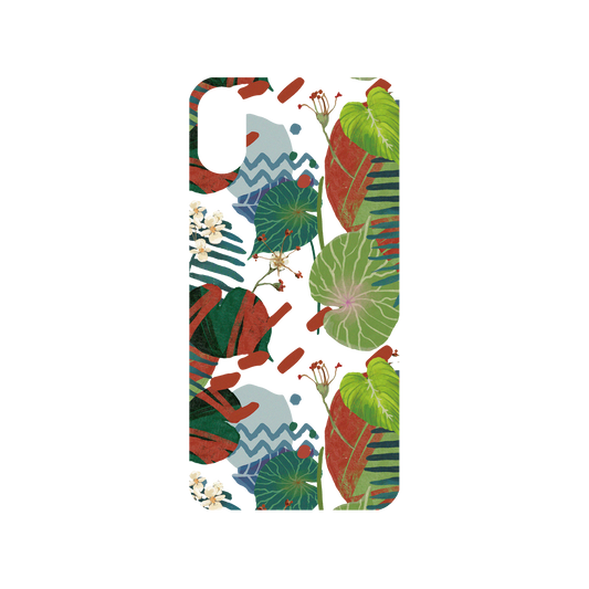 RHINOSHIELD X WasangShow Mod NX iPhone X Case - Tropical Leaves Backplate