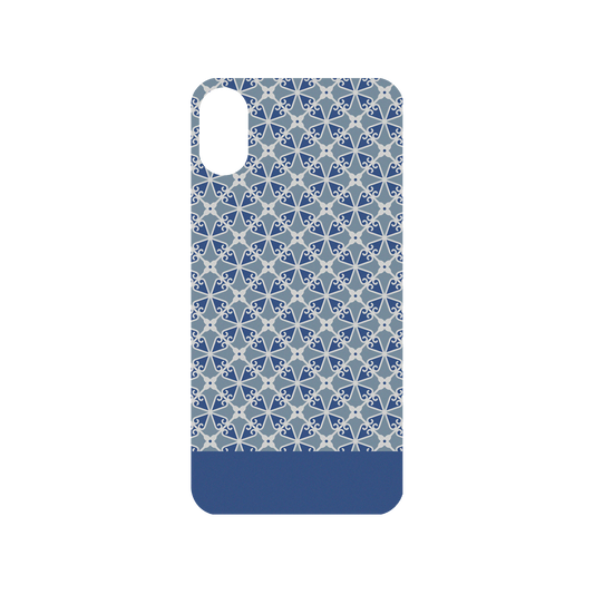 RhinoShield X OldHouseFace Mod NX iPhone X Case - Window Guard - Blue Backplate
