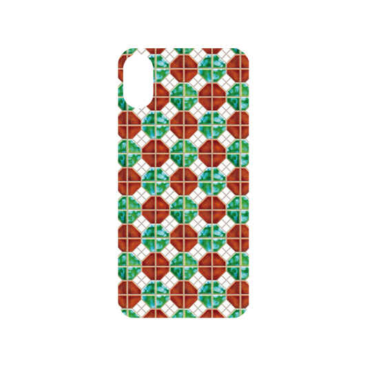RhinoShield X OldHouseFace Mod NX iPhone X Case - Everyday Mosaic - Eastern Pharmacy Backplate