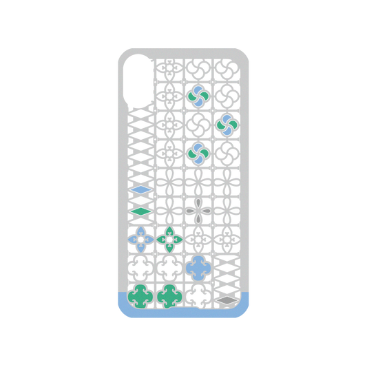 RhinoShield X OldHouseFace Mod NX iPhone X Case - Taiwan's Window Guard - Center Backplate