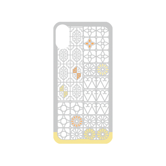 RhinoShield X OldHouseFace Mod NX iPhone X Case - Taiwan's Window Guard - South Backplate