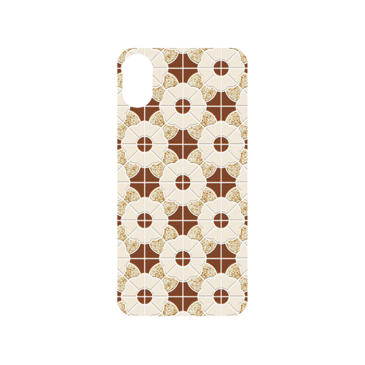 RhinoShield X OldHouseFace Mod NX iPhone X Case - Mosaic - Cafeteria Backplate