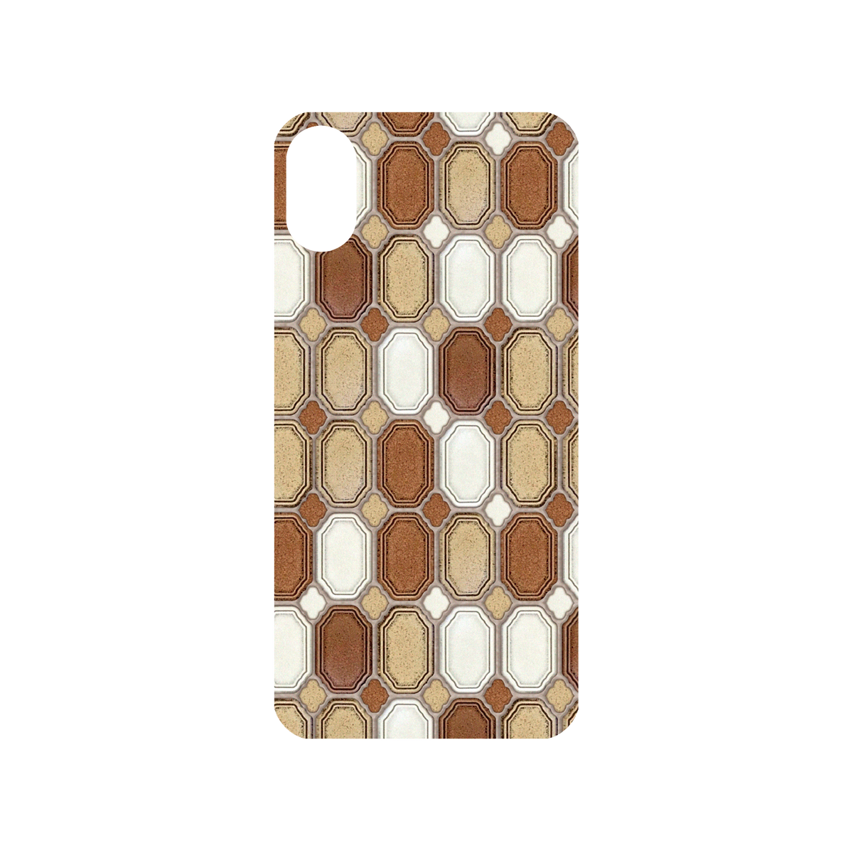 RhinoShield X OldHouseFace Mod NX iPhone X Case - Mosaic - Post Backplate