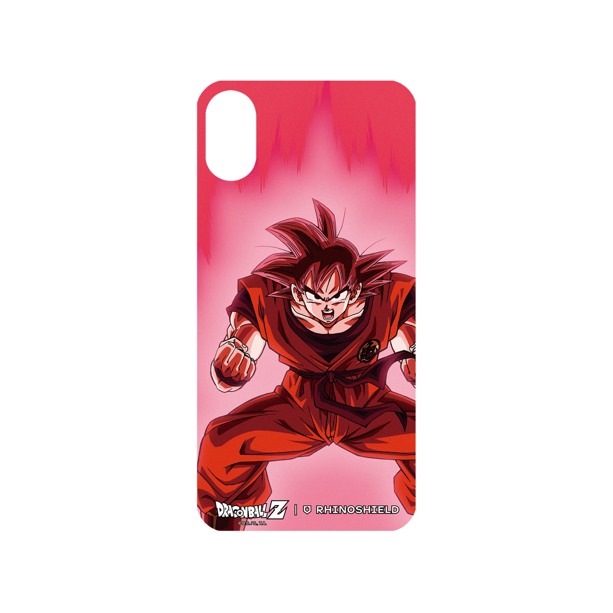 RhinoShield X Dragon Ball Z Mod NX iPhone X Case - Goku - Kaio-ken Backplate