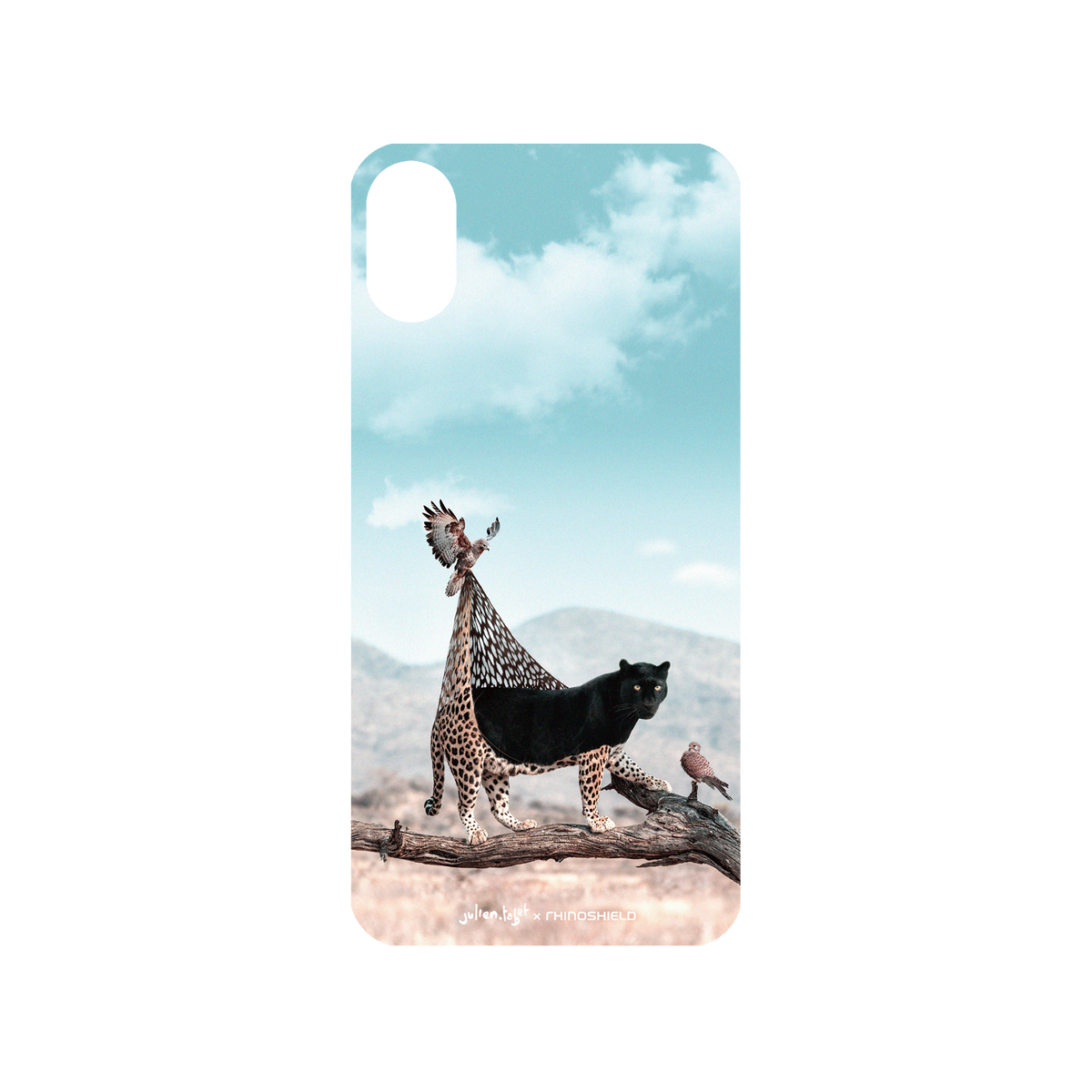 RhinoShield X Julien Tabet Mod NX iPhone X Case - The Molt Backplate