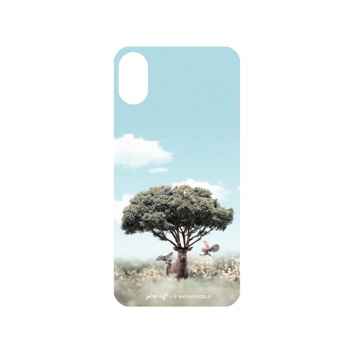 RhinoShield X Julien Tabet Mod NX iPhone X Case - Father Nature Backplate