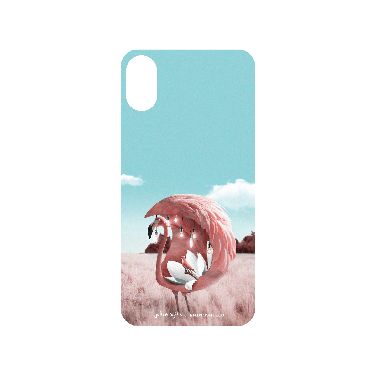 RhinoShield X Julien Tabet Mod NX iPhone X Case - Princely Carriage Backplate