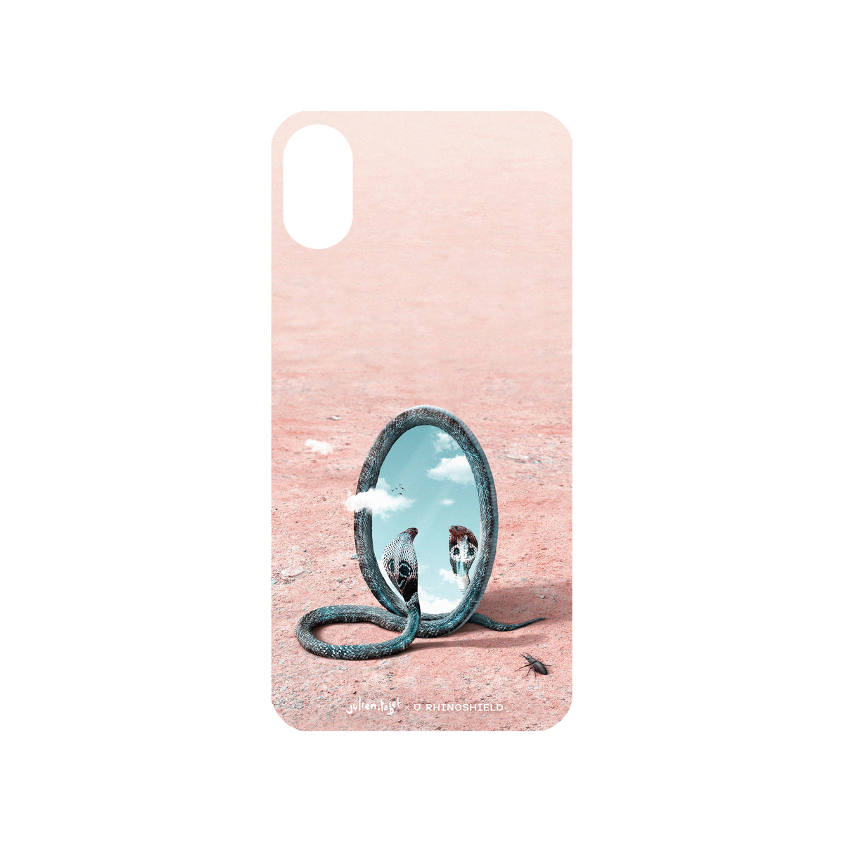 RhinoShield X Julien Tabet Mod NX iPhone X Case - Spiritual Journey Backplate
