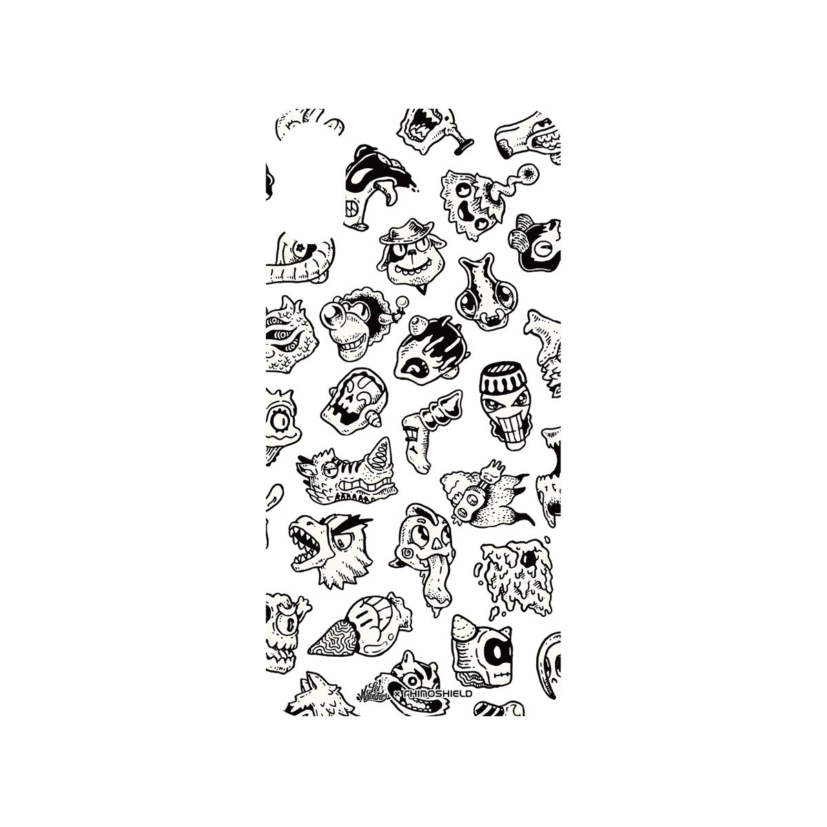 RhinoShield X Lei Melendres Mod NX iPhone X Case - Monster Head Collection Backplate