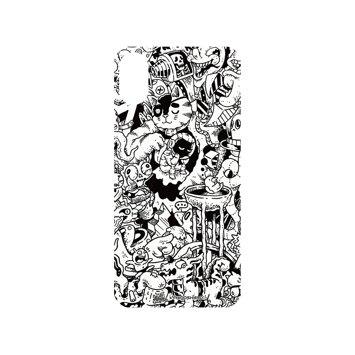 RhinoShield X Lei Melendres Mod NX iPhone X Case - Never Alone Backplate