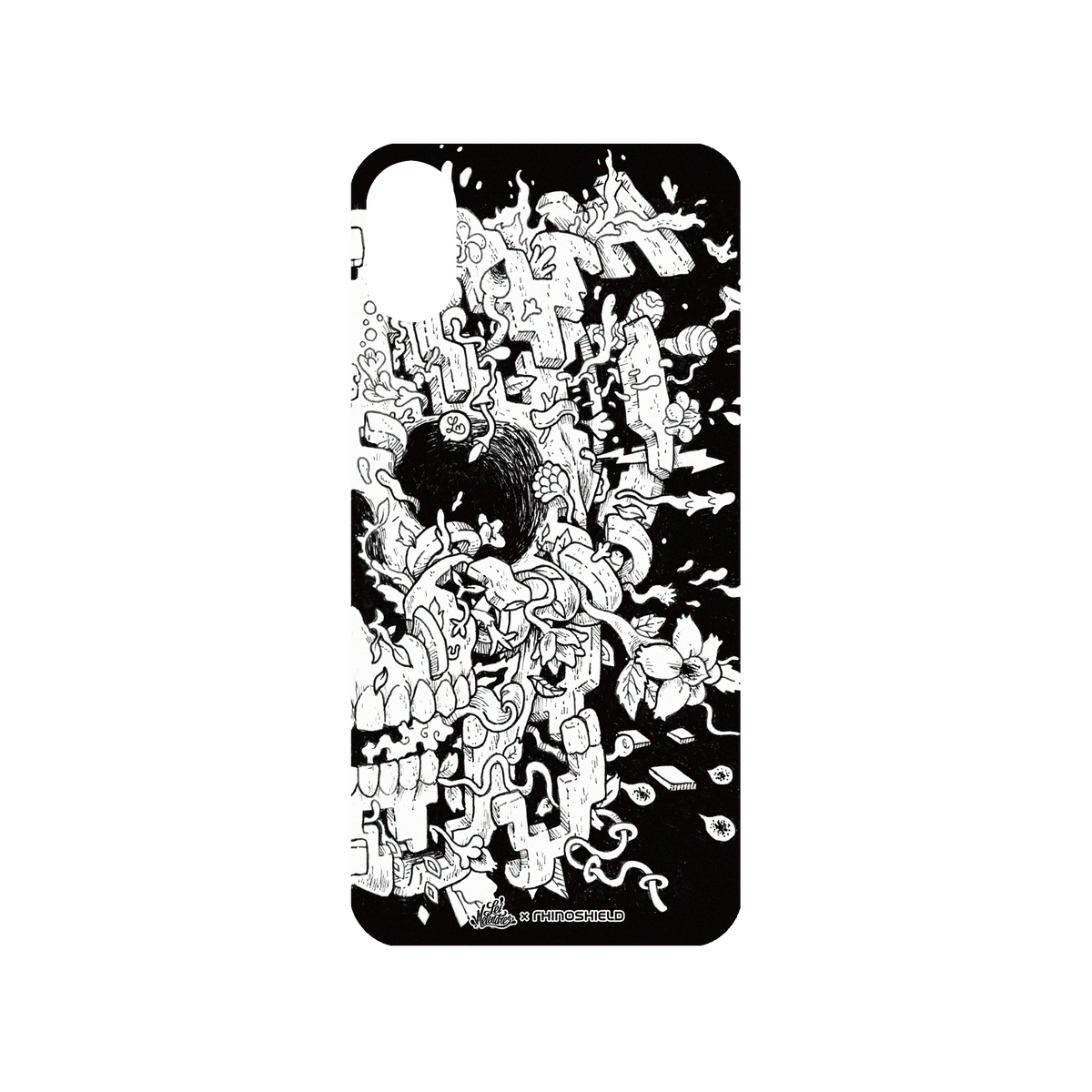 RhinoShield X Lei Melendres Mod NX iPhone X Case - The End Backplate