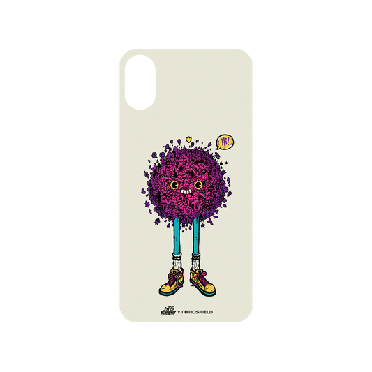 RhinoShield X Lei Melendres Mod NX iPhone X Case - Fuzzy Head Backplate